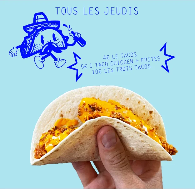 restaurant soiréee tacos à Tours l’Indre-et-Loire 37